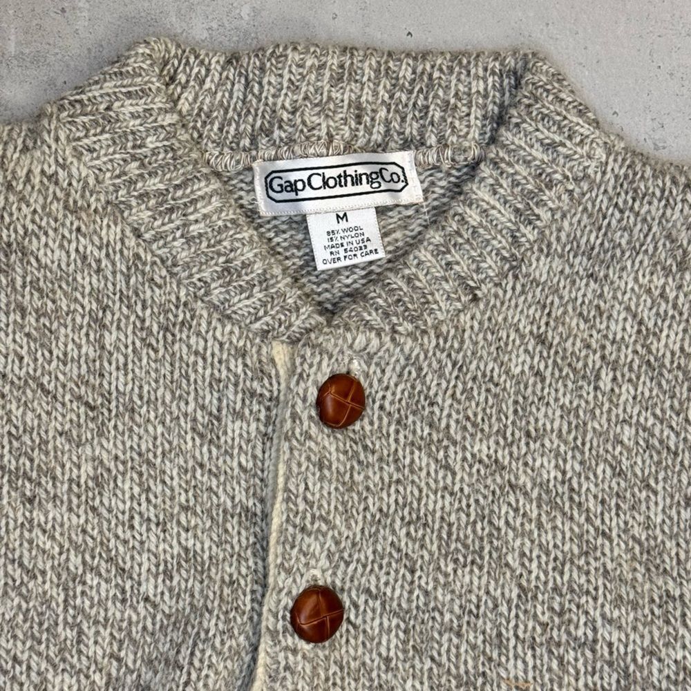 Vintage GAP Clothing Co. Wool Blend Sweater - Men's Medium / Women's Large
